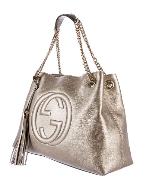 gucci rose gold purse|Gucci handbags with gold chain.